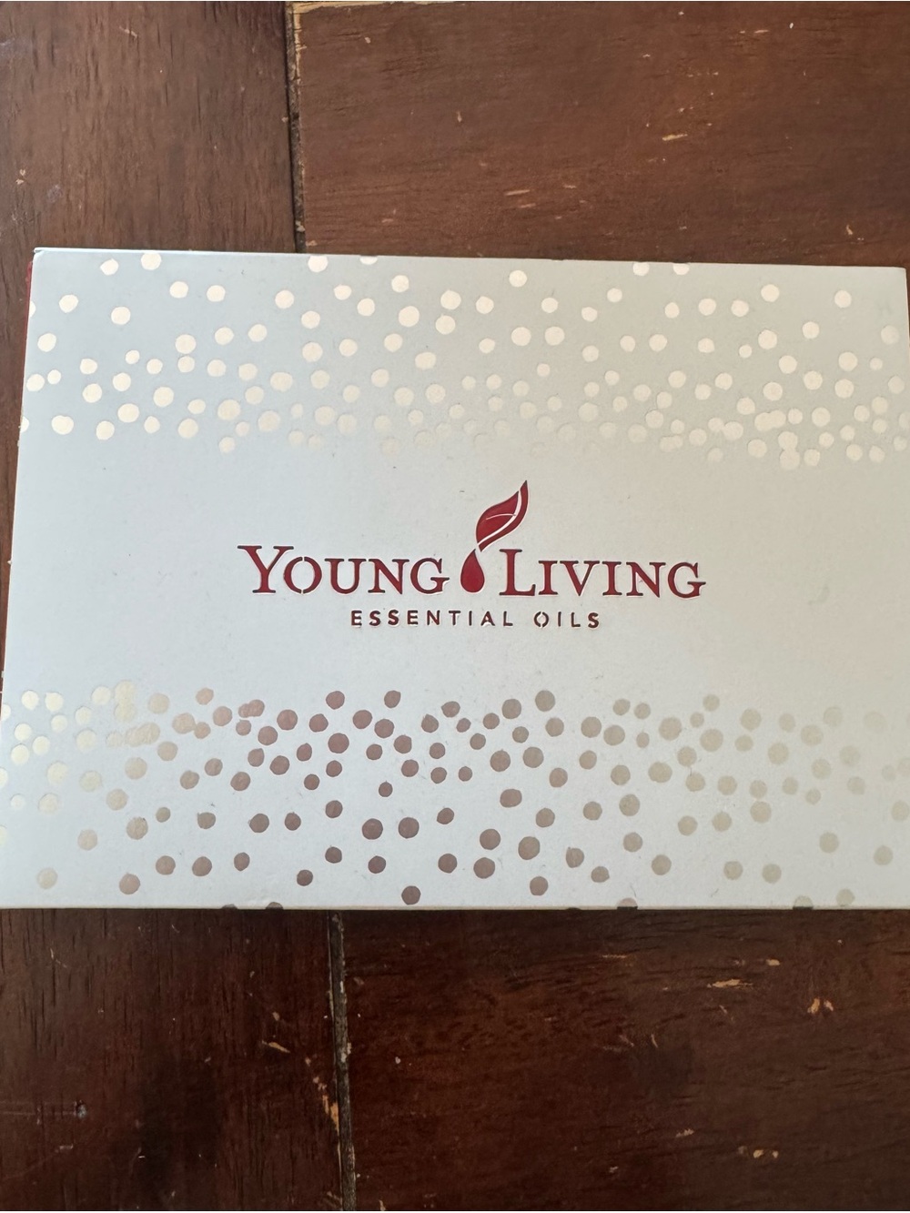 Young Living Gift Box includes diffuser bracelet and necklace
